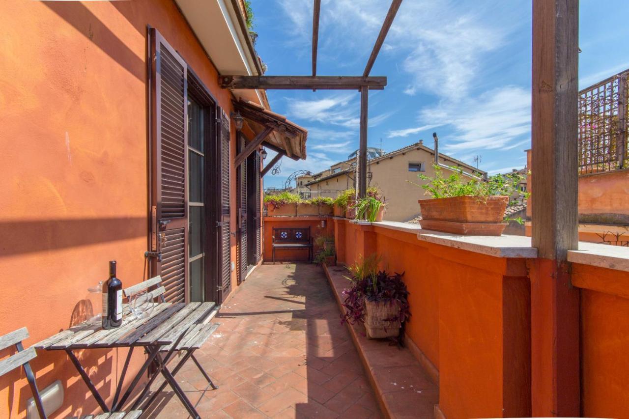 Pelliccia 11 Trastevere Penthouse Rome Extérieur photo