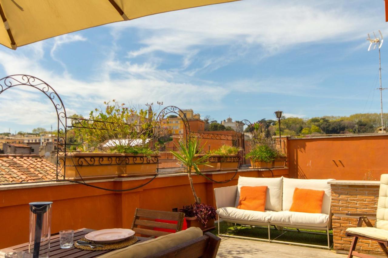 Pelliccia 11 Trastevere Penthouse Rome Extérieur photo