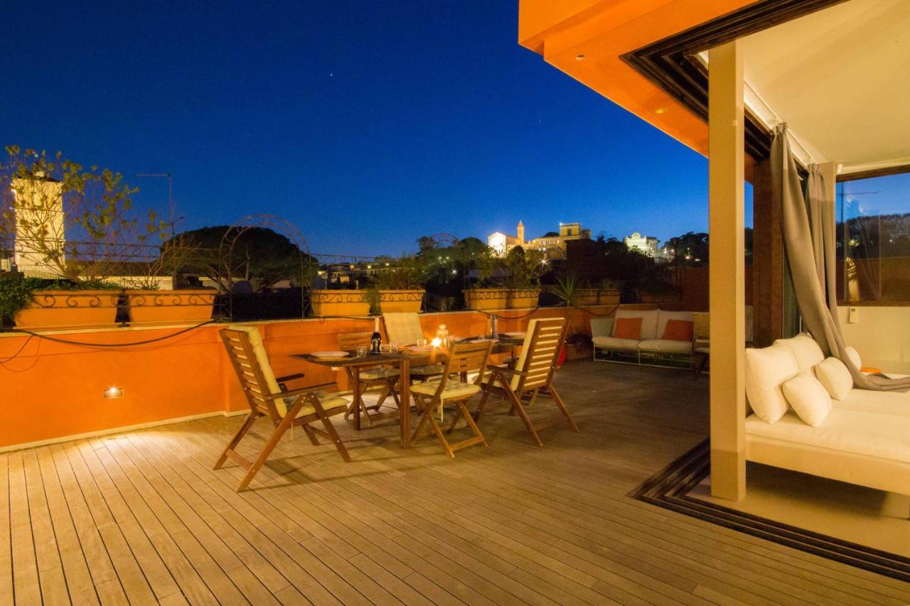 Pelliccia 11 Trastevere Penthouse Rome Extérieur photo